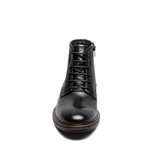 Florsheim Mens, Forge Plain Toe Lace Boot Black3