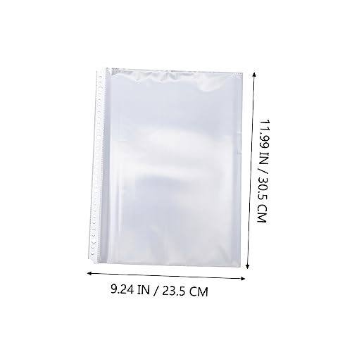 Pochettes Transparentes Rangement Documents et Accessoires de Folders - 6