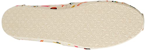 Image of TOMS Women's Alpargata Print Loafer Flat, Sushi Natural, 11
