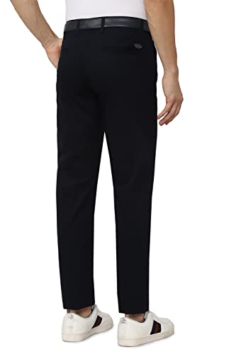Image of Van Heusen Men's Mid Rise Regular Fit Ankle-Length Twill Chinos