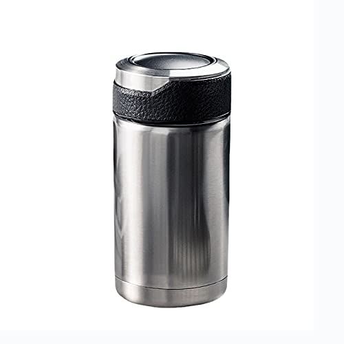 CYLZRCl Mini Thermos Bottle - Stainless Steel Insulated Water Bottle for Hot and Cold Beverages, 380ML Travel Cup