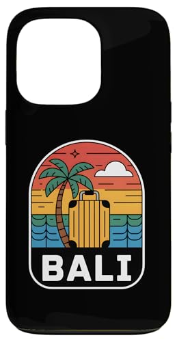 �썑 �o���� Bali Indonesia Suitcase �[�� �r�[�` ��s�@ ���s �v���o ���]�[�g �� �X�}�z�P�[�X iPhone 13 Pro �p