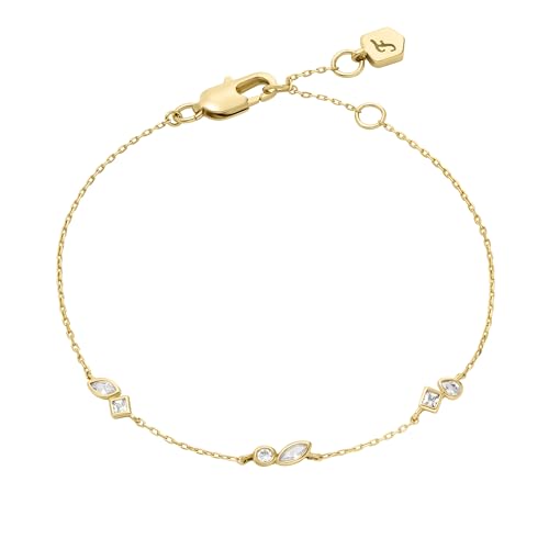 Image of Fossil Women's Stainless Steel Chain Bracelet