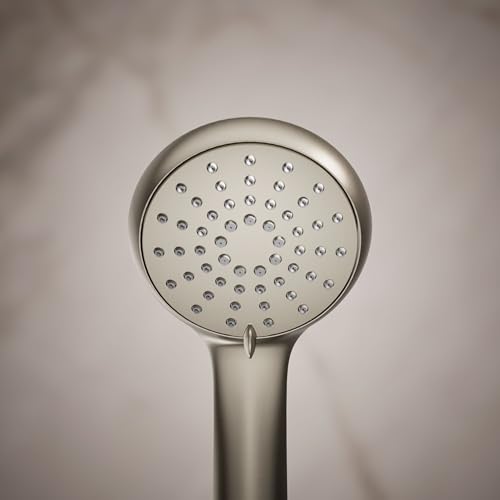 Regadera de mano Kohler BelleraTM de tres funciones, 2.5 gpm, acabado níquel cepillado vibrante miniatura 4