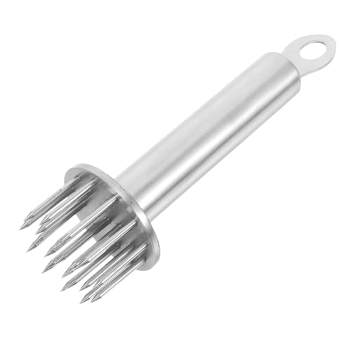 ULTECHNOVO Utensile per Ammorbidire La Carne in Acciaio 304, Macchina per Sciogliere Le Bistecche 23 Aghi, Batticarne per Pollo, Maiale e Manzo, Strumento da Cucina Professionale per Arrosti Uniformi
