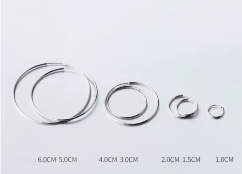 Boucles d'oreilles breloques classiques cadeau idéal en argent véritable - 2