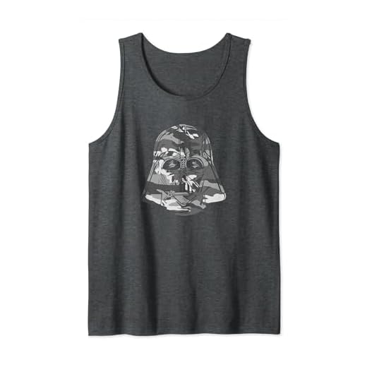 Star Wars Darth Vader Grey Camo Helmet Fill C1 Camiseta sin Mangas