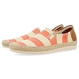 alpargatas mujer zara Duraderas ALPARGATAS LA SIESTA CORAL DE RAYAS PARA MUJER NAUTA