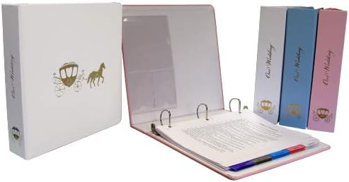 Wedding Planning Binder & Organizer (Pink)