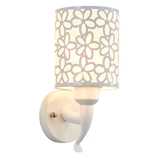 Aplique Europeo - Aplique Moderno Aplique Industrial - Apliques Huecos facetados Apliques de Hierro Forjado, Linterna de Pared con Pantalla esmerilada Minimalista Compatible con Pasillo de baño k