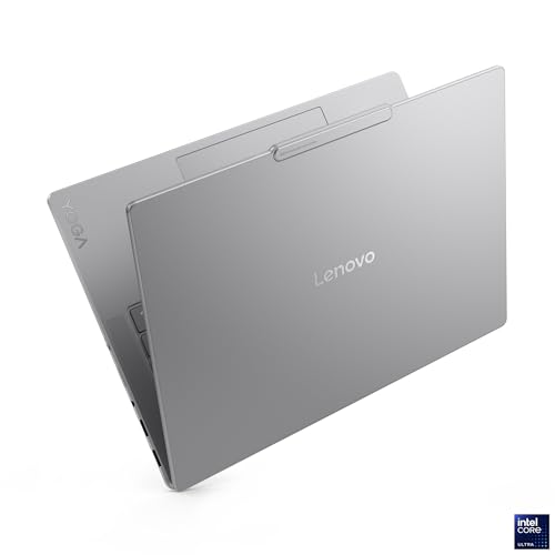Lenovo Yoga Pro 7 14IAH10 - Ordinateur Portable Ultrafin 14'' 3K OLED 120Hz Tactile (Intel Arrow Ultra 9H, RAM 32Go, SSD 1To, Graphique Intel Arc, Windows 11H) Clavier rétroéclairé AZERTY - Gris