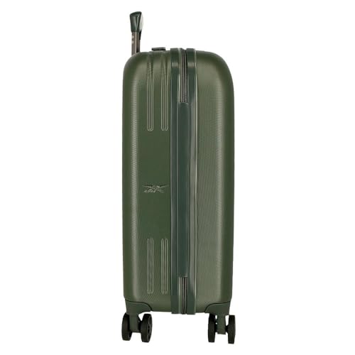 Reebok Franklin Jeu de valises Vertes 55/70 cm Rigide 6,9 kg Fermeture TSA ABS 6,9 kg 109LExtensible Bagages à Main by Joumma Bags, Vert, Talla única, Jeu de valises