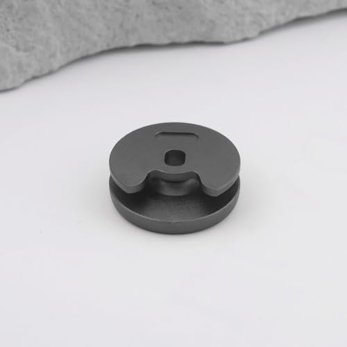 Image of 1pc Joystick Cap Metal Buttons Replacement Thumb Pad Cap Analog Compatible with Nintendo New 3DS 2DS XL LL Gray Metal Thumbstick Grip