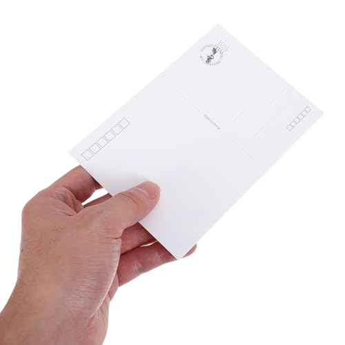 Cartes postales vierges blanches lot de 120 pour aquarelle et dessin