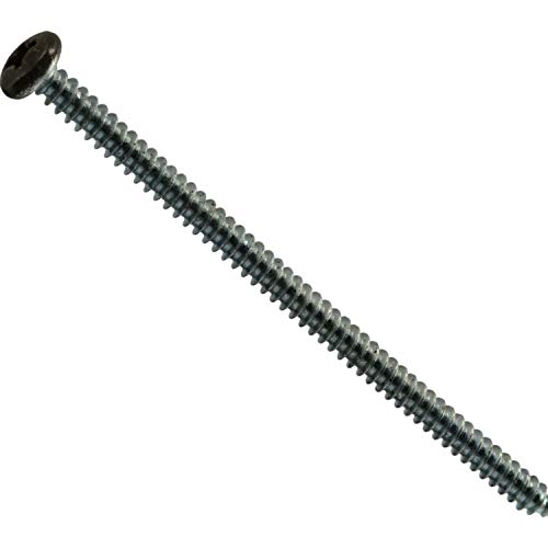 Tornillos de chapa marrón cierre 014973502577 de cabeza plana para fijación