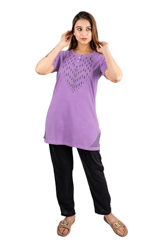 Image of Long Tshirts for Women Combo of 2 | Women Long t Shirt| Long Shirt for Women |Long T-Shirts for Women