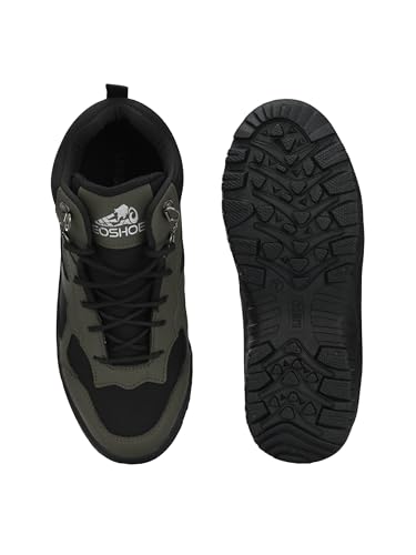 Image of Leo Men's Waterproof Non-Slip Lightweight Outdoor High Top Ankle Boots For Men