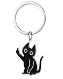 Regalo di Halloween per le donne: questo divertente portachiavi a forma di gatto è un'ottima aggiunta ai cestini di Halloween per adulti, donne, uomini, ragazze e ragazzi. Un piccolo regalo perfetto sia per le donne che per gli uomini.