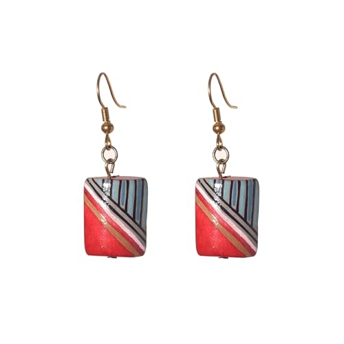 Image of Boho Ethnic Earrings Collection for Women - Colorful Tassel, Hoop, Stud, Drop, Chandelier & Huggie Styles Inspired by Festival Fashion