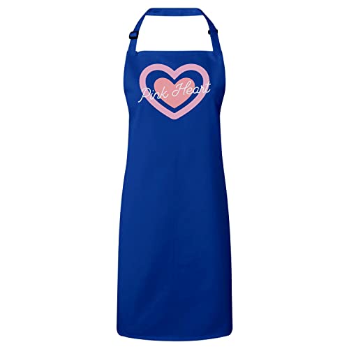Tablier de cuisine rose avec motif cœur amie une idée cadeau idéale