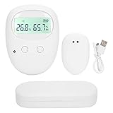 ワイヤレスおねしょアラーム、大きな音と強い振動を伴うデジタルおねしょ遺尿症アラーム、赤ちゃん、子供、10代、大人、深い眠りの人のためのUSB充電式トイレトレーニングおねしょアラーム