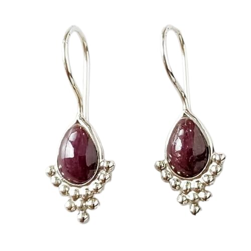 Boucles d'oreilles rubis naturel pour sublimer vos tenues de soirée