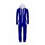 Blue With White Zipper