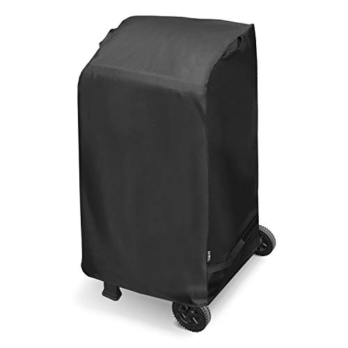 Umi Funda para Barbacoa Esencial Cubierta para Barbacoa de Gas Resistente al Agua Cubierta para Parrilla Exterior Resistente a la Decoloración para Weber Char Broil y Más 81 cm / 32 Pulgadas Negro