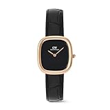 Daniel Wellington Margot Orologi 24x26 316L Stainless Steel With Pvd Plated Rose Gold, Genuine Leather Rose Gold
