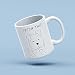 Tee Shirt Galaxy Fetch This Dog Ceramic Mug, 11-Ounce - White