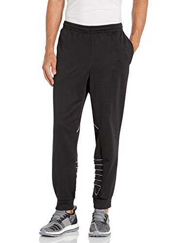 adidas Originals mens Big Trefoil Outline Polytrico Track Pants Black/White Large