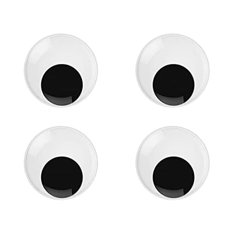 4er-Pack 10 Cm Kunststoff-Puppenaugen Cover