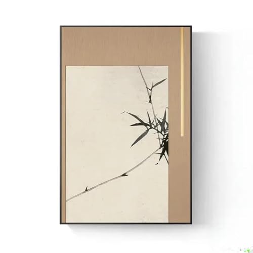 Peinture murale d'hotel chic en format 60x90 pour sublimer l'entree de votre maison