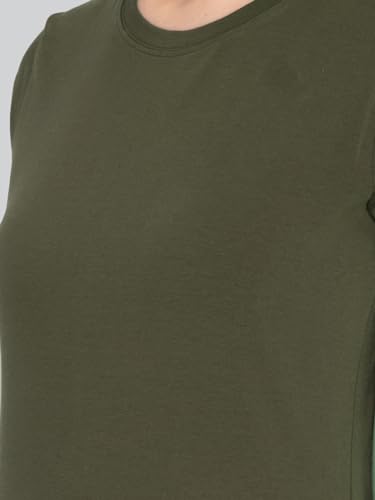 Image of Lyra Women's Cotton Regular Fit T-Shirt