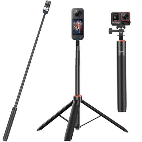 insta360 長い　自撮り棒 　3m  三脚付き Amazon | 超長い 3m自撮り棒 Insta360に対応 見えない自撮り棒