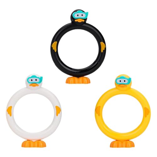 Anillos de entrenamiento para contener la respiración bajo el agua y bucear