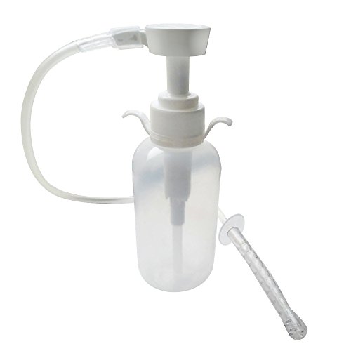 Funwill Reusable Home Anal Douche Cleaner Enema Anal Vagina Cleaning Kit Anal Shower Enema Bottle for Douche, Coffee & Water Colon Cleansing/Detox (300ml/10.1oz)