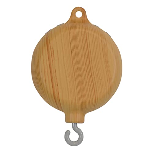 HOODANCOS Baby Bed Pendant Musical Box for 35 Melodies Play/Pause Function Safe for Infants