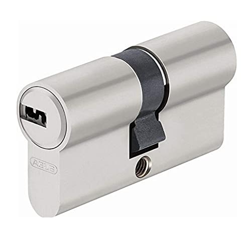 Abus, 45004, EC-SNP 35/55, Cilindro de doble vuelta para puertas / entradas exteriores, Plateado, 35/55 mm