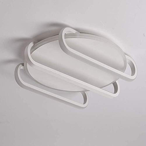 Plafonnier LED dimmable contre la fatigue visuelle, lampe télécommandée 20 pouces - 6