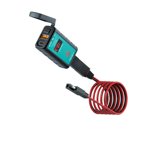 Cargador USB Tipo C para caravana ideal en rutas de acampada y todoterreno