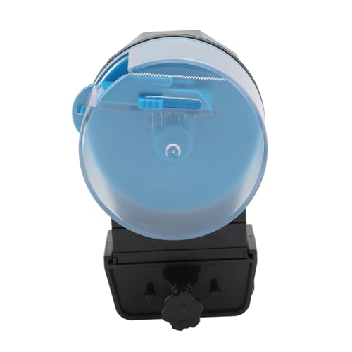 Totority 1 Set Automatic Feeder Aquarium Feeder Auto Fish Food Dispenser Aquarium Dispenser Accessories Turtle Fish Feeding Device Feeding Accessories Abs Blue