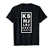 KB > MJ > LBJ Basketball GOAT T-shirt