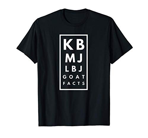 KB > MJ > LBJ Basketball GOAT T-shirt T-Shirt