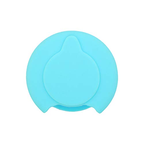 BROVACS Silicone Cover Protector Case Holder Skin Jacket Compatible with MINI Cooper 3 Button Round Smart Remote Key Fob CV9905 Light Blue - Image 3