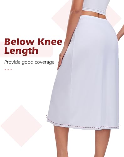 Image of MANCYFIT Half Slips for Under Dresses Slip Skirt for Women Underskirt for Dresses