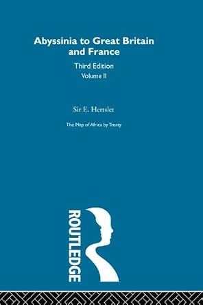 The Map of Africa by Treaty book cover