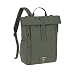 L&Auml;SSIG Baby Wickelrucksack Wickeltasche Rucksack mit Wickelunterlage, Kinderwagenbefestigung, Flaschenhalter nachhaltig produziert/GRE Rolltop Up Backpack olive