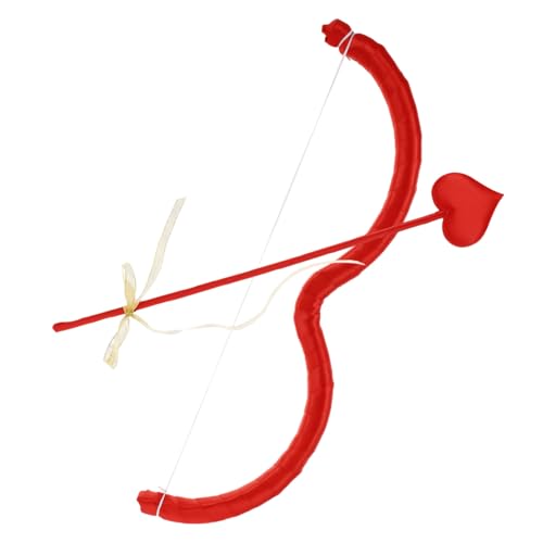 BESPORTBLE Cupid Costume Supply Mini Arrow Bow Set Kids Archery Set Valentine's Day Party Favors Cupid Accessory Kit