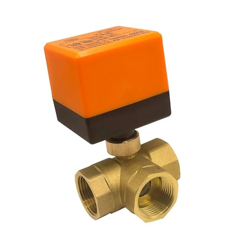 Vanne motorisée 3 voies 1-1/4'' pour circuit de chauffage et domotique thermique - 2